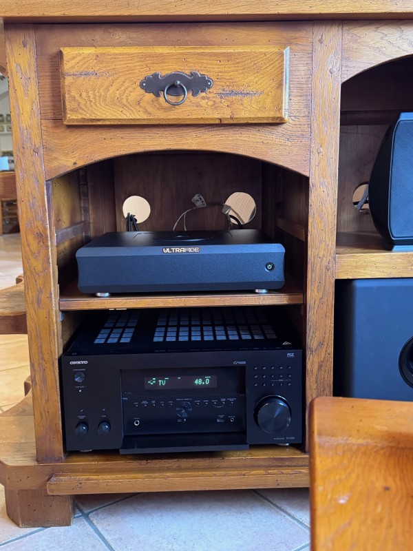 Ampli haute fidélité Ultra Fide U500DC en multiroom audio (zone 2)