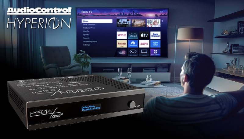 AudioControl Hyperion AXIS : les processeurs eARC-to-Dante Provence