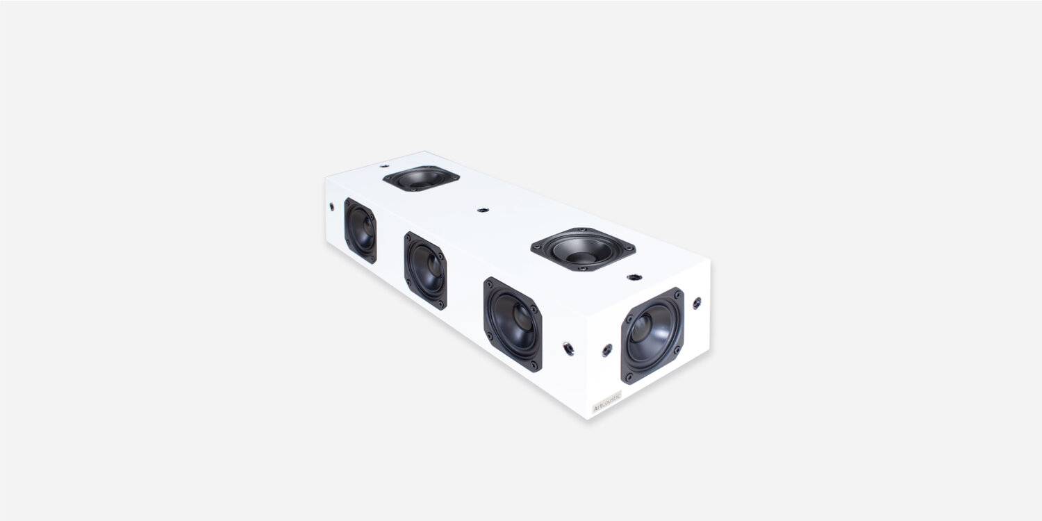 barre de son Atmos compacte de couleur personnalisable artcoustic atib à Juan les pins