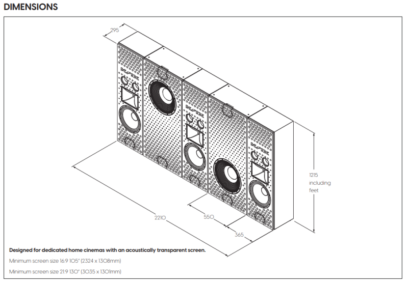 Salon Home cinema enceintes cinema Krix Aix en Provence