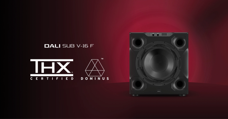 DALI SUB V-16 F : le caisson de basses haut de gamme certifié THX Dominus