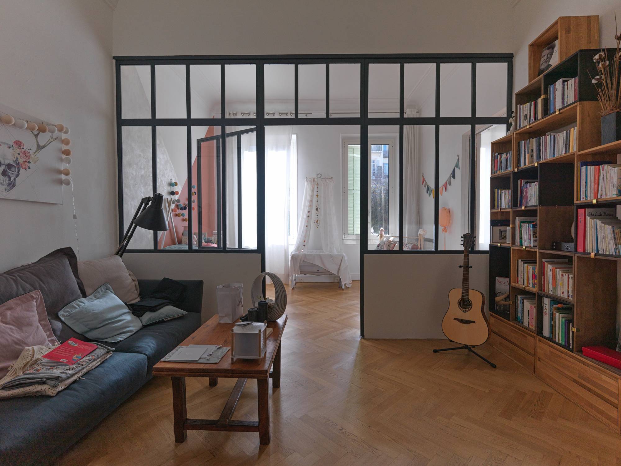 équipement d'un systeme audio multiroom sonos dans une chambre enfant à Aix en Provence