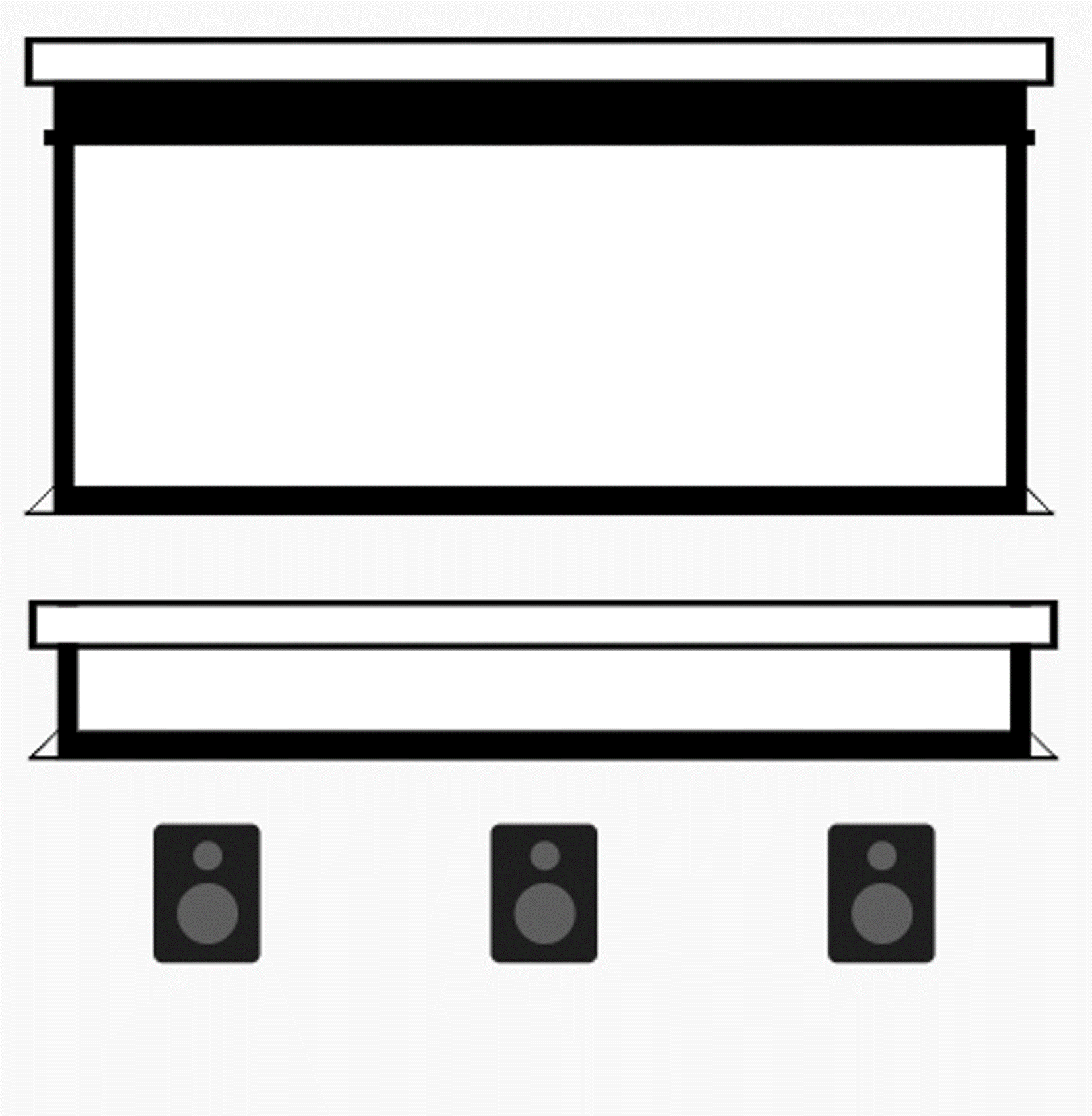 Ecran retractable Media Time Screen Excellence Cannes