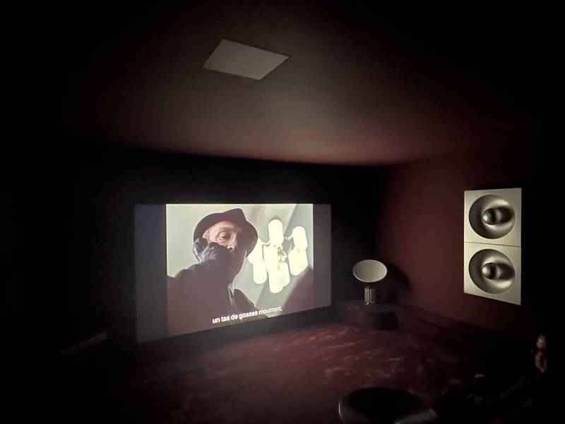 Installation salle de cinema privée KRIX à Roquevaire 