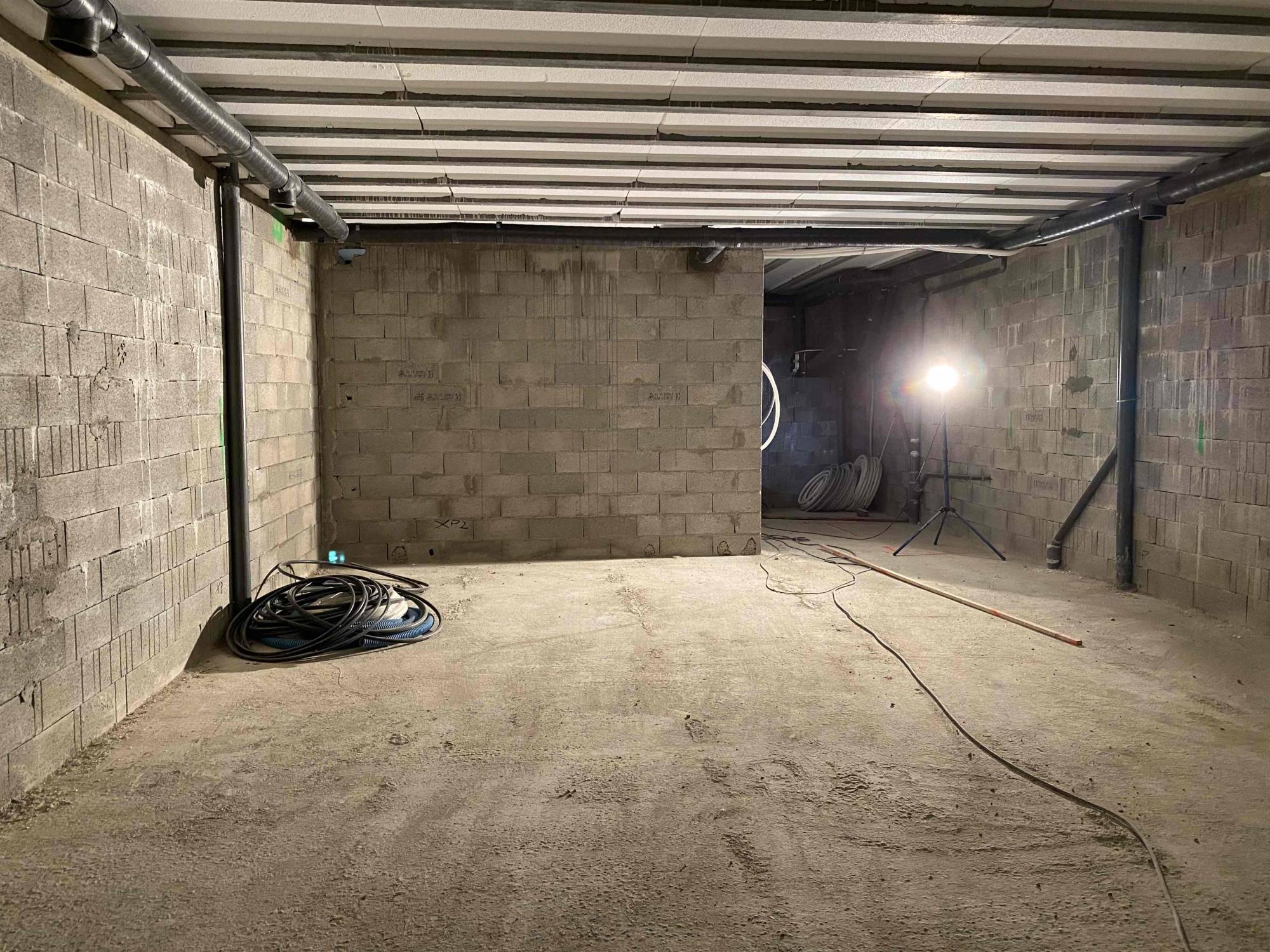 construction d'un home cinema à Celony