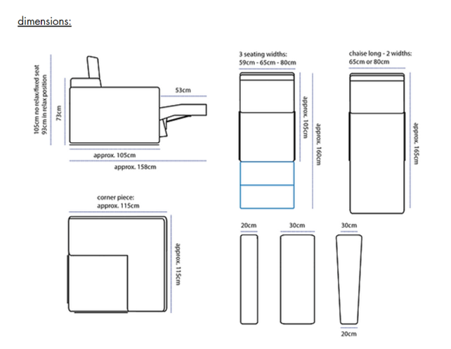 Fauteuils cinema Cassis