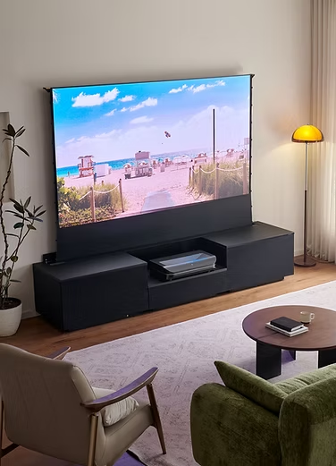 Meuble avec systeme home cinema complet à la ciotat