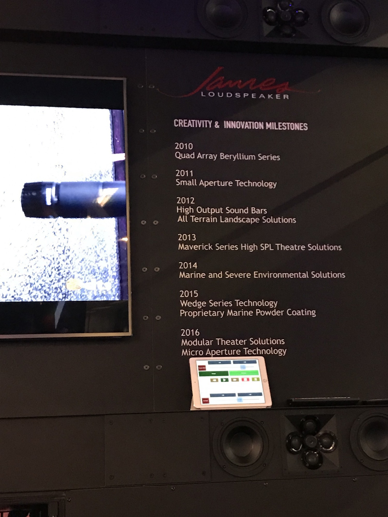 ames loudspeaker QX520 Vincennes