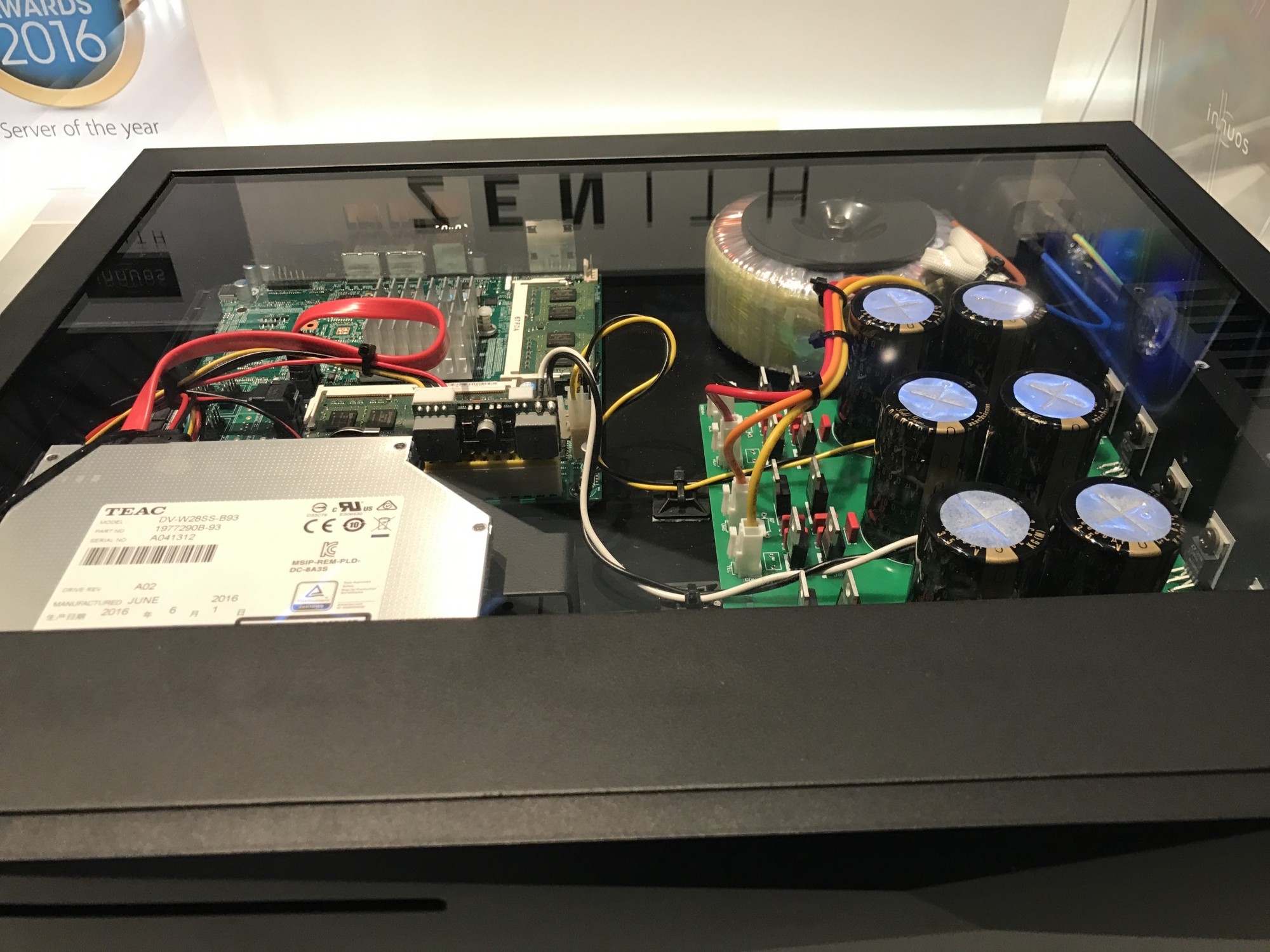 Vue intérieur serveur Innuos Zen