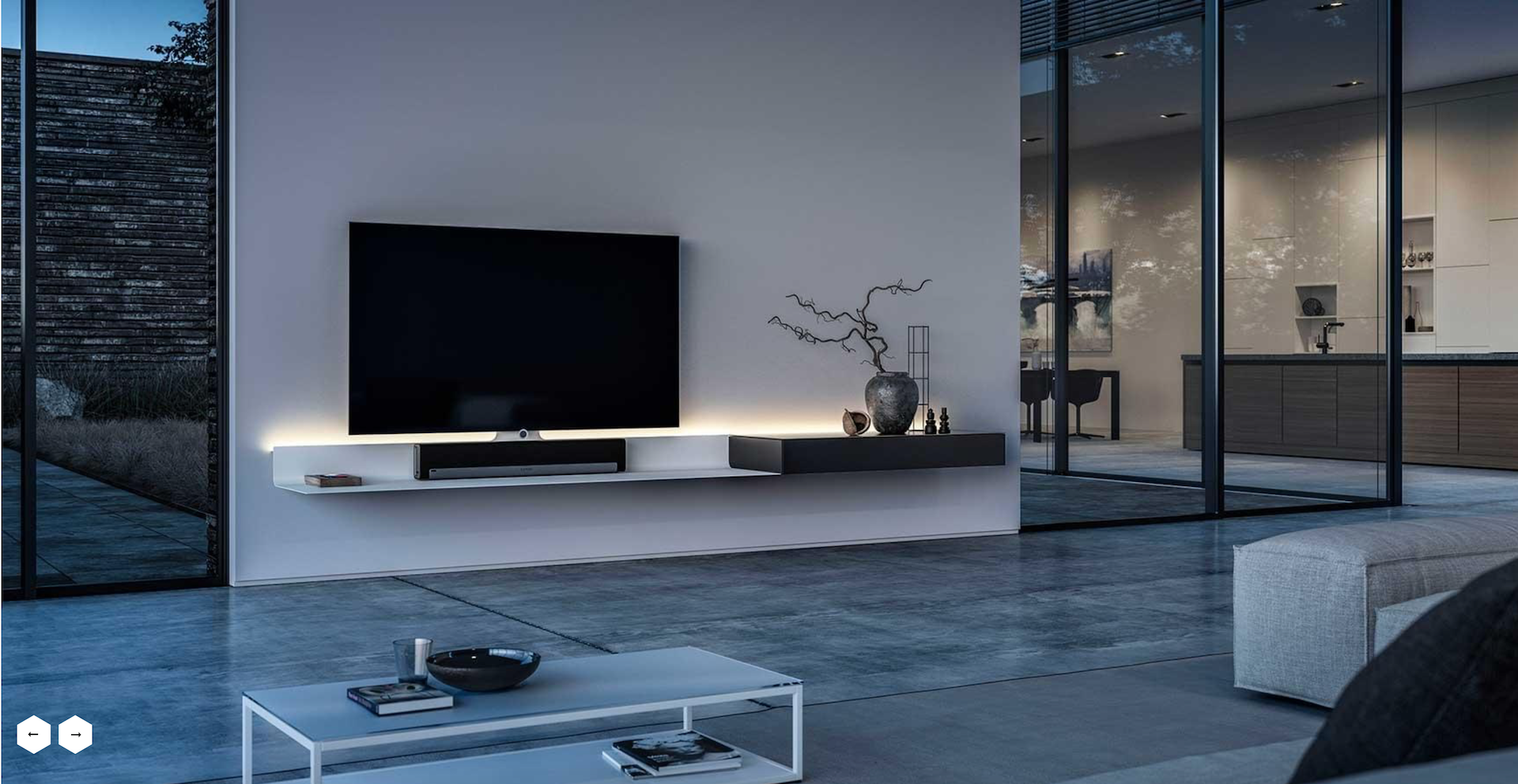 meuble Spectral Air et television Loewe à Marseille livraison installation