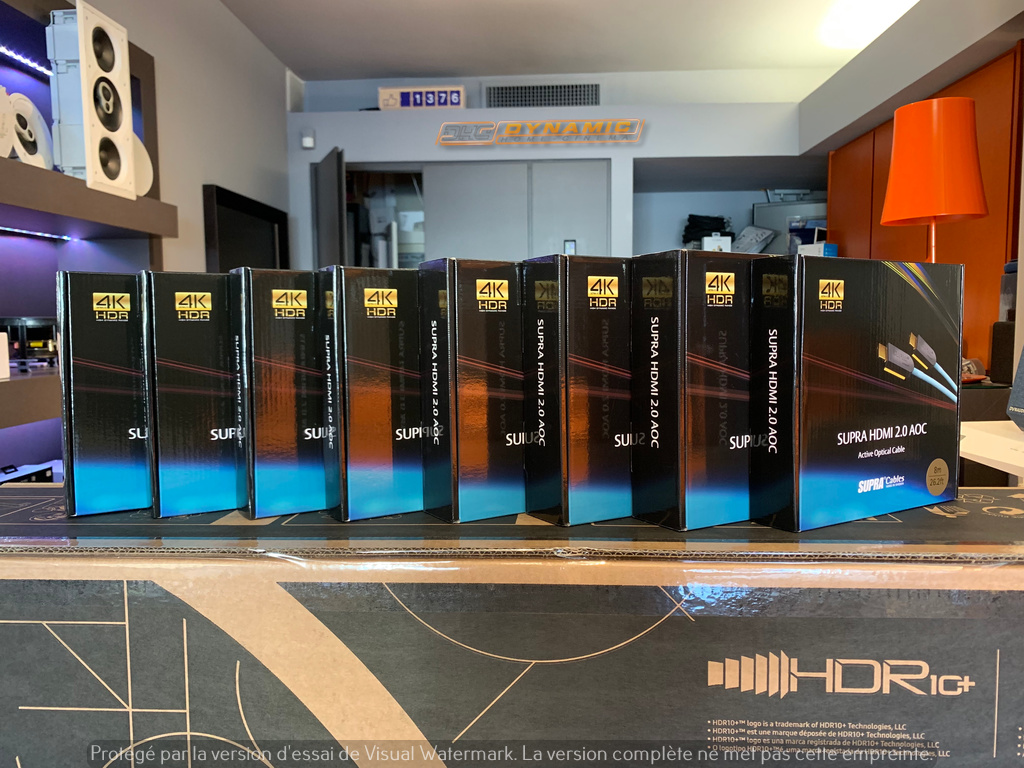 cable HDMI optique Supra à Lourdes