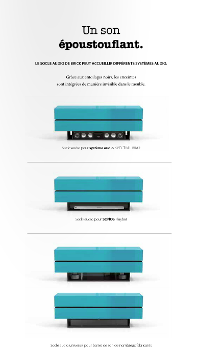 comparer un Meuble Spectral brick à Bouc bel air