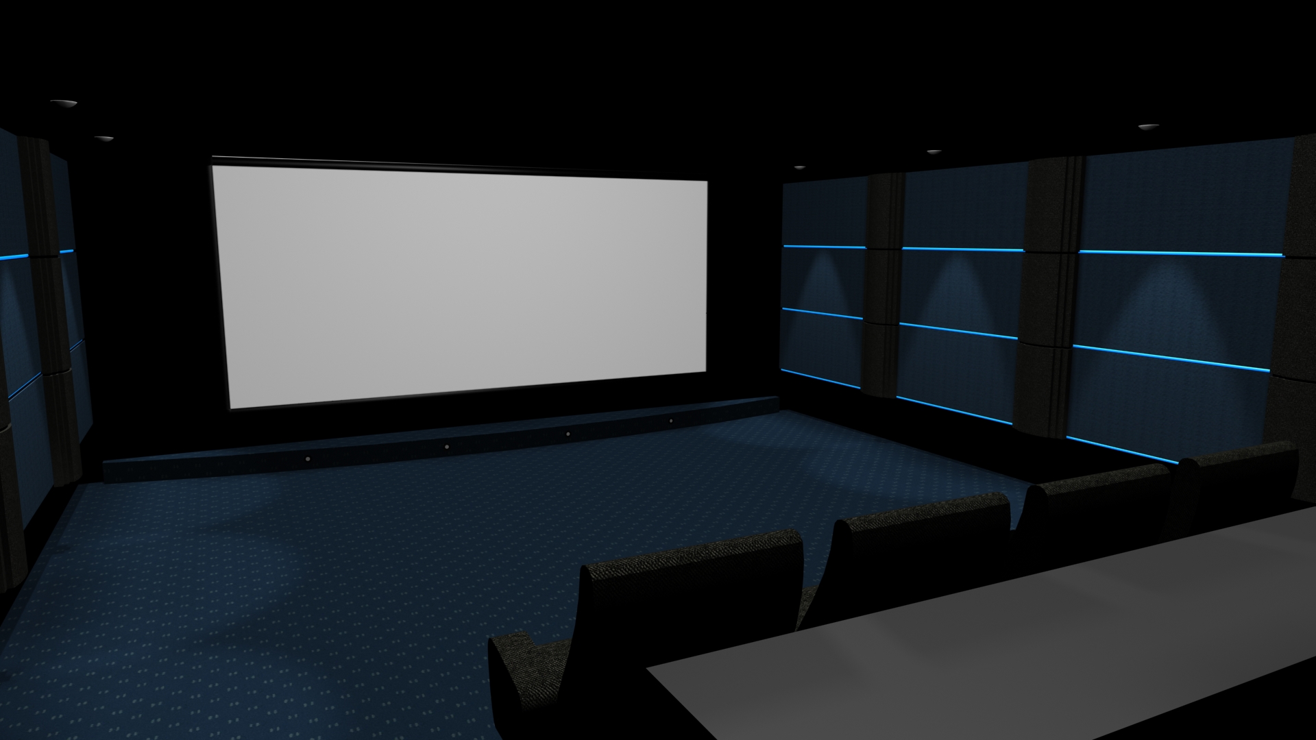 traitement acoustique salle de cinema privée cannes