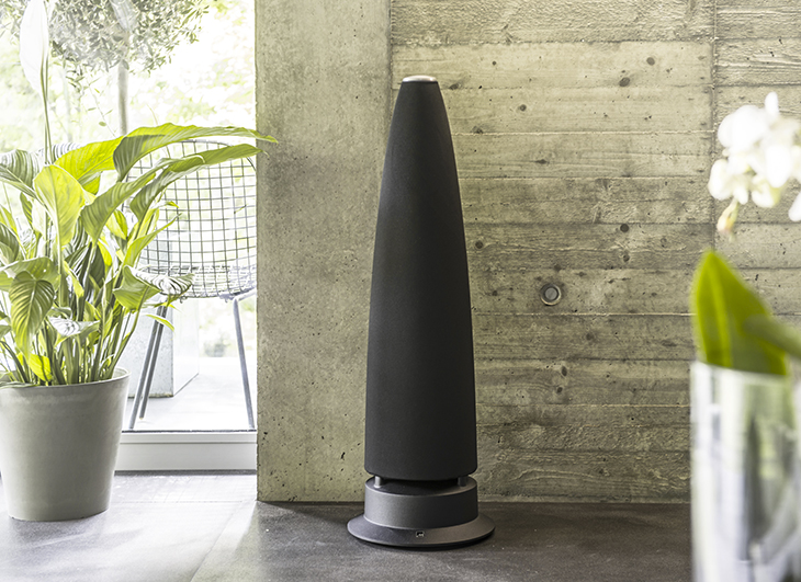 Enceinte design haute fidélité Paris