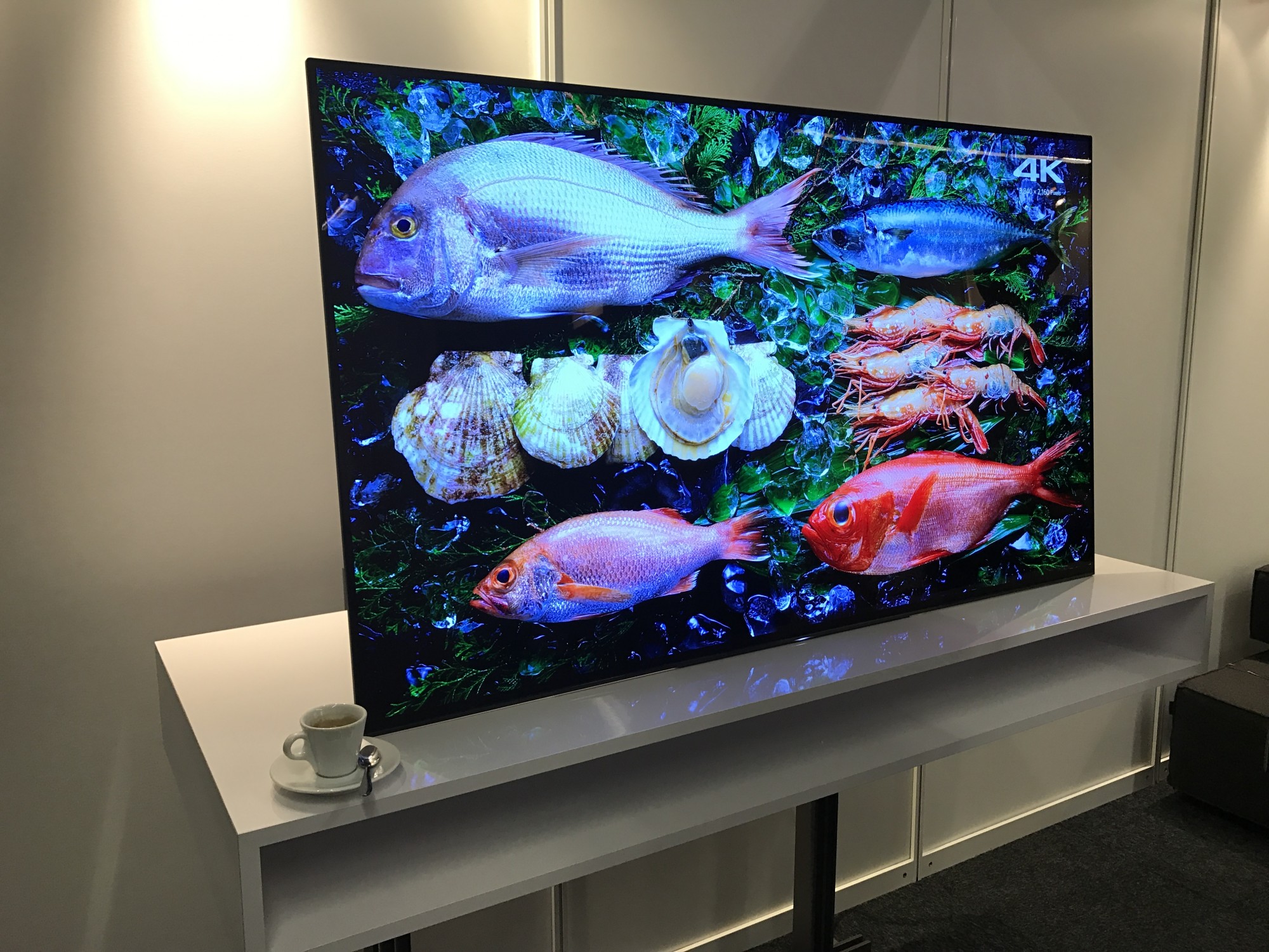 TV OLED avec son qui sort par la dalle bouche du rhone
