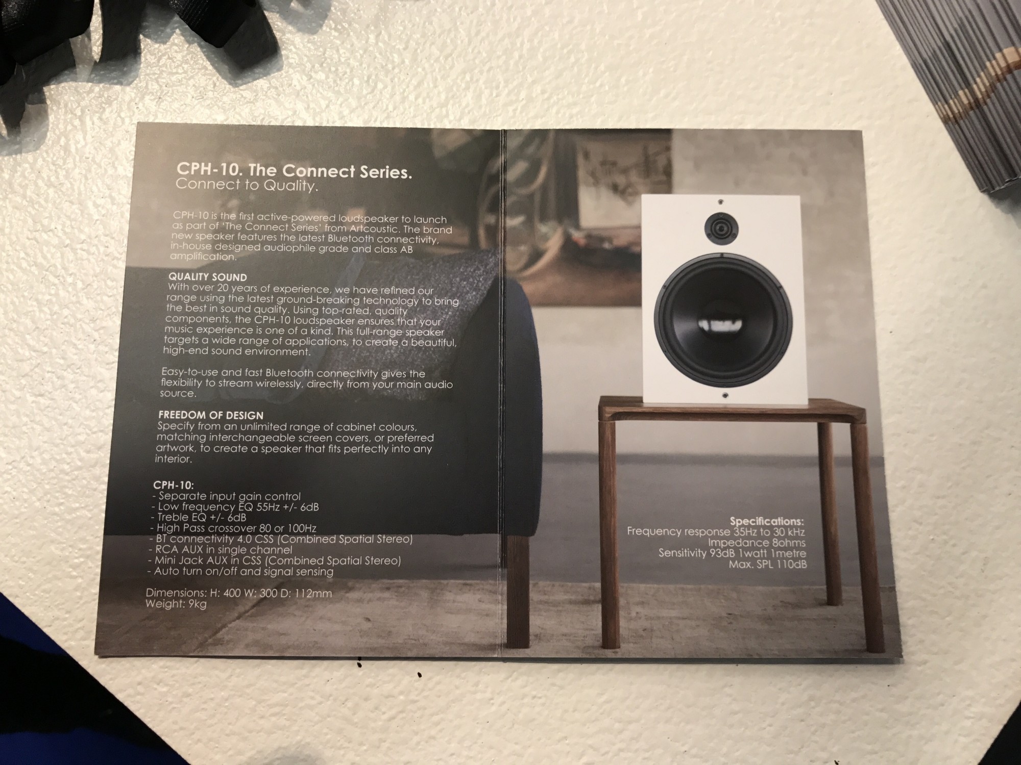 Enceinte Artcoustic CPH-10