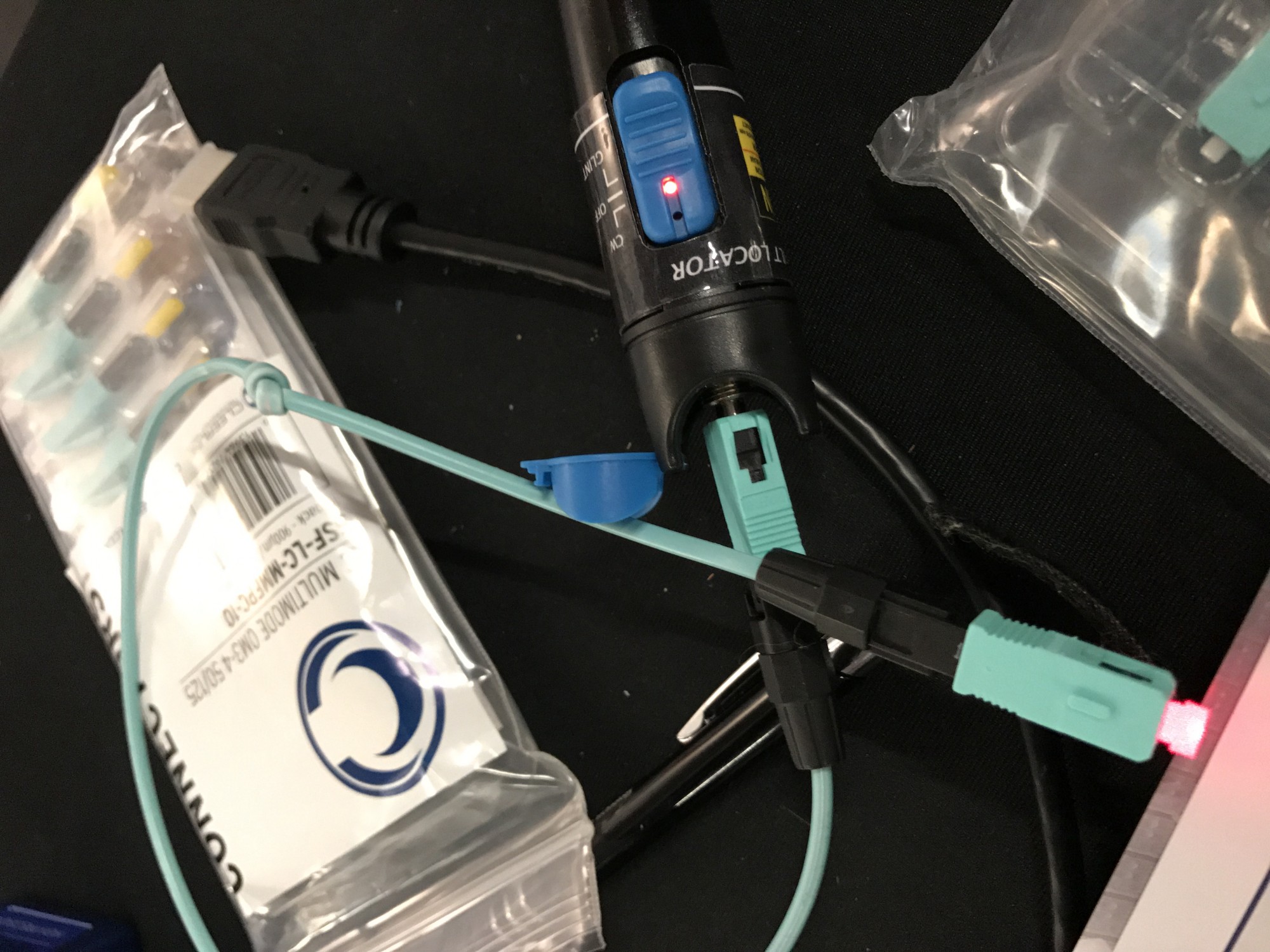 Fibre optique sur mesure sans soudure