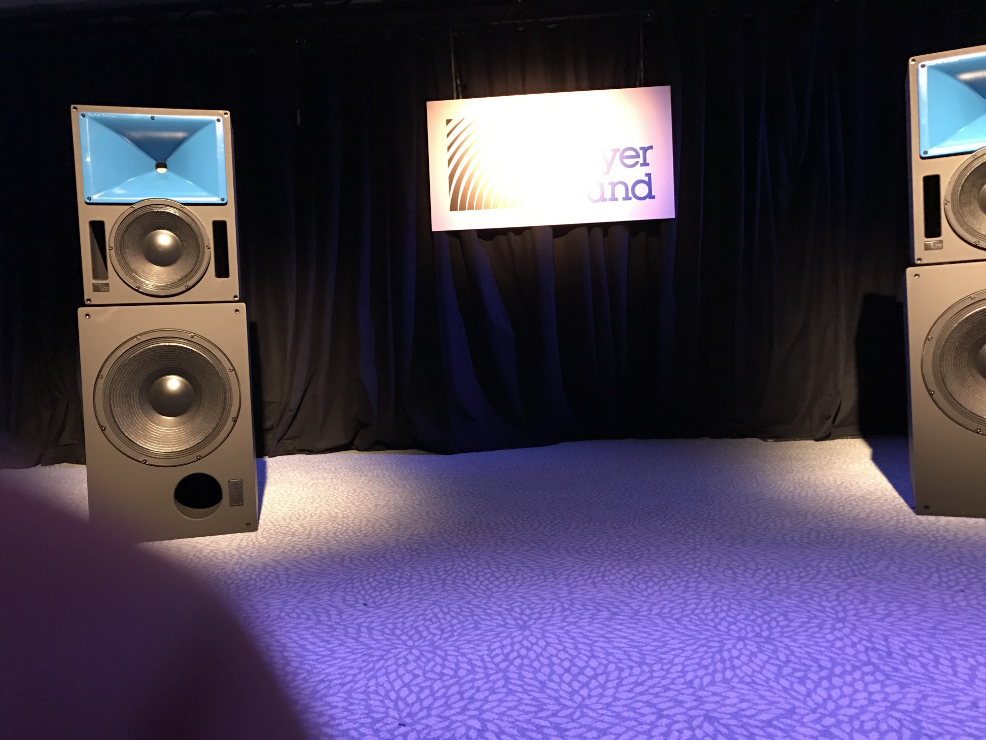 Meyer Sound France Blue Horn