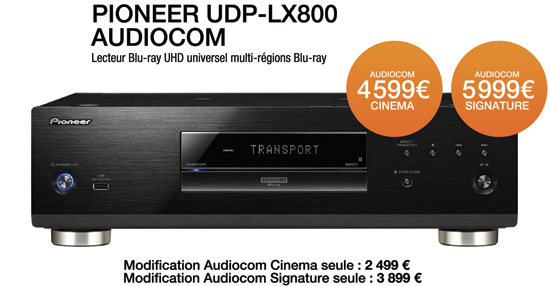 Modification Audiocom Cinema seule sur LX-500 à 1999€ à Marseille