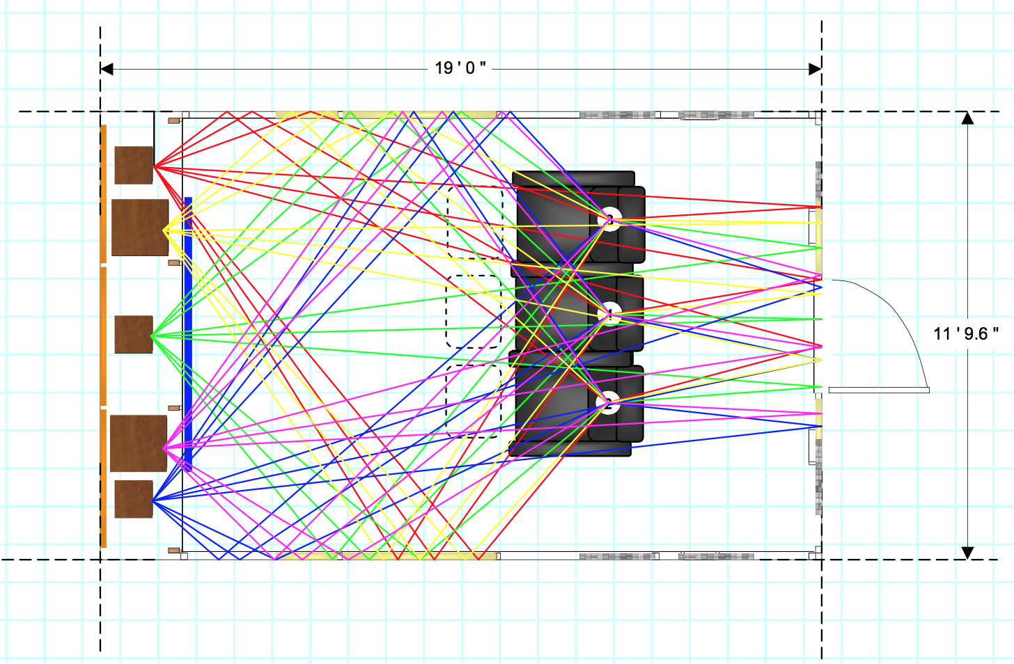 étude acoustique home cinema cannes