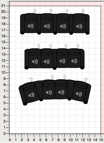 fauteuil cinéma sur mesure implantation