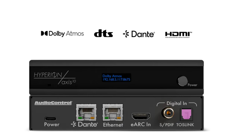 les processeurs AudioControl Hyperion AXIS Series Fuveau
