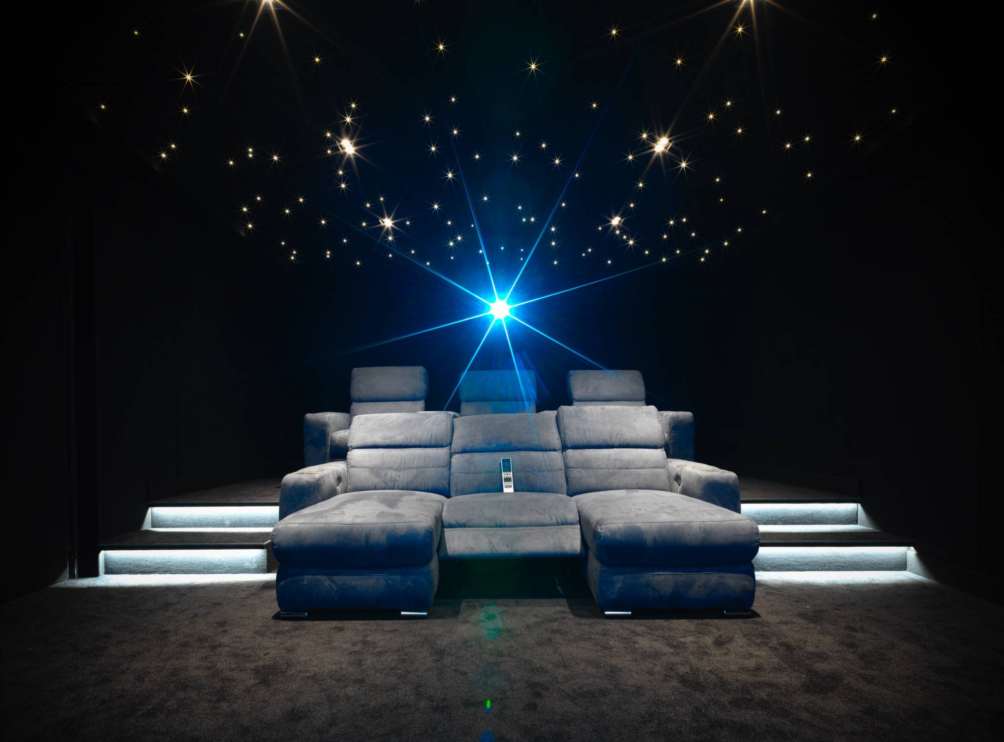 salle home cinema haut de gamme construition à Aix en Provence