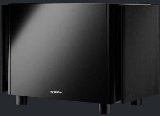 Dynaudio sub6 noir front à Aix en Provence