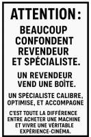 Notre zone d'activité pour ce service Faire une salle de cinéma chez soi